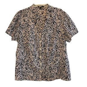 Elementz Button Front Blouse 2X (245)